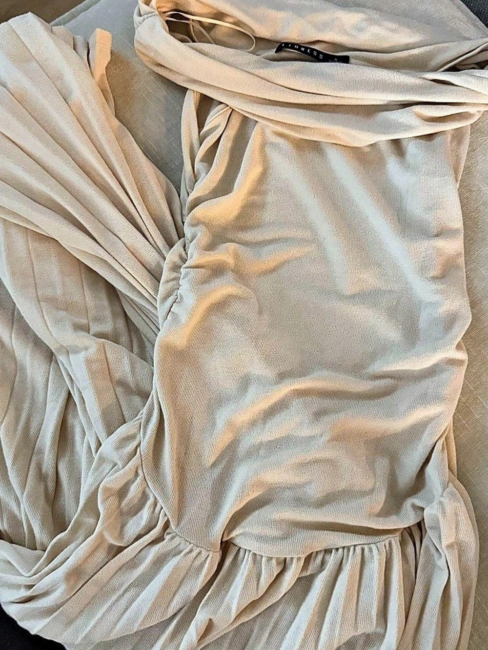 Lioness Field of Dreams Maxi Dress Cream